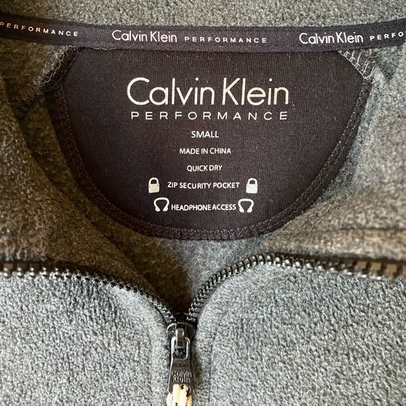 Calvin Klein Performance Fleece Zip-Up - Picture 5 of 9